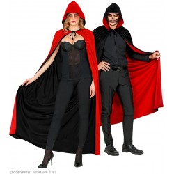 Черно-красная накидка 