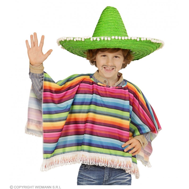 Мексиканское детское пончо
