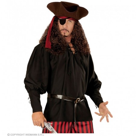 Viduslaiku bruņinieku krekls melns