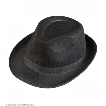 FEDORA melnās cepure filcs