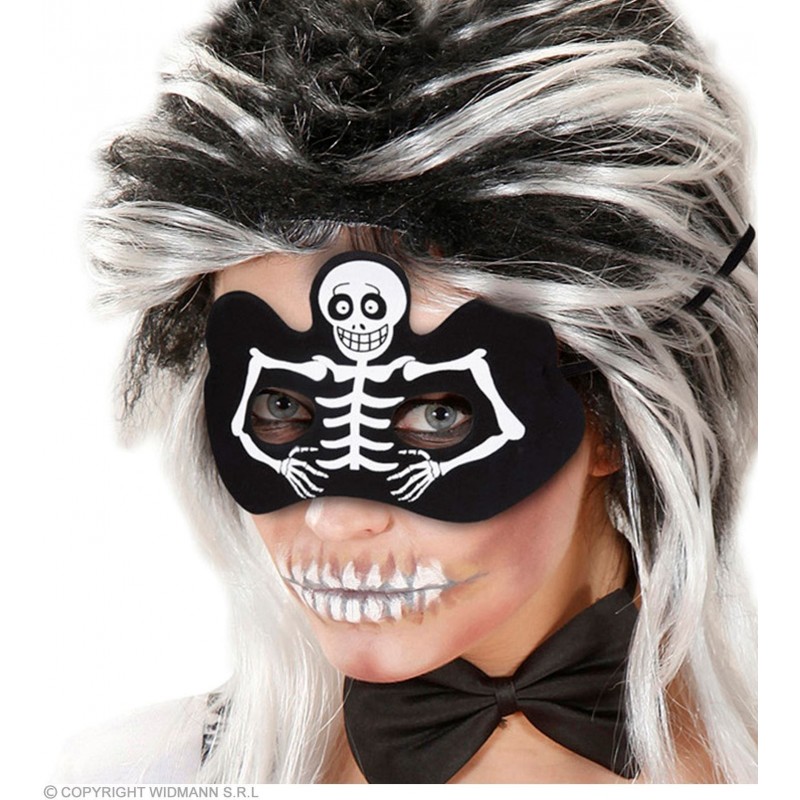 Скелет - маска на глаза
