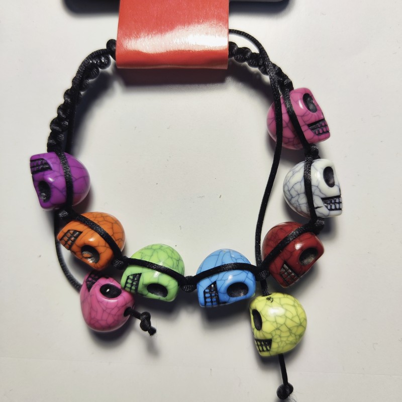 Браслет с черепами "Day of the Dead" 