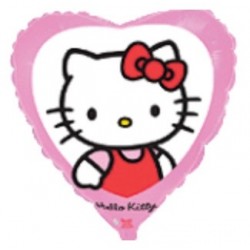 Шар "Hello Kitty" розовый, фольгированный, 45 см 