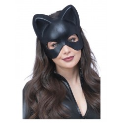 Melna kaķa acu maska 
