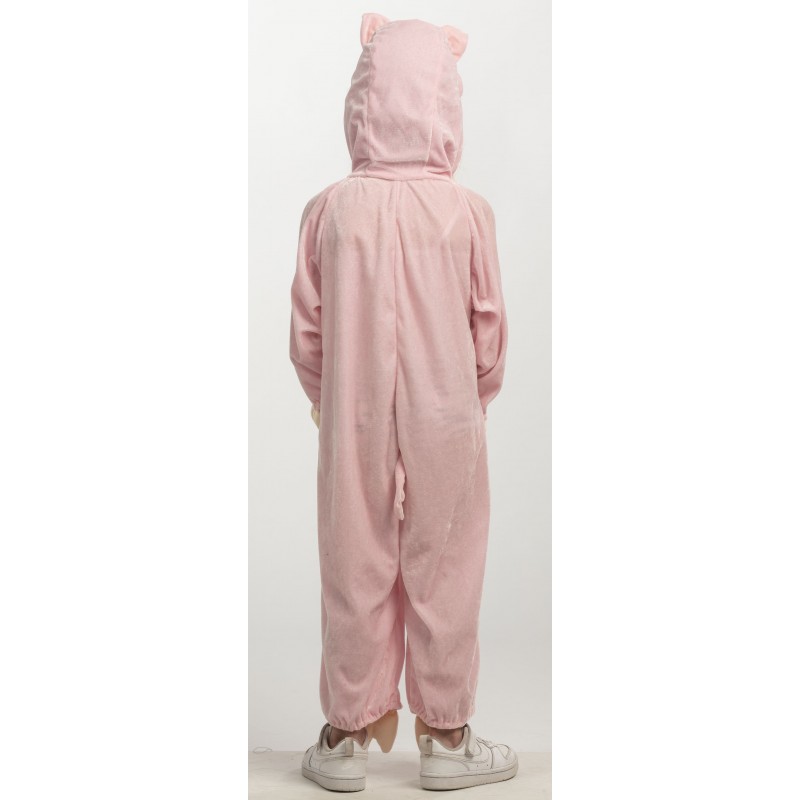 Zaķa kostīms - kombinezons ar kapuci un masku 