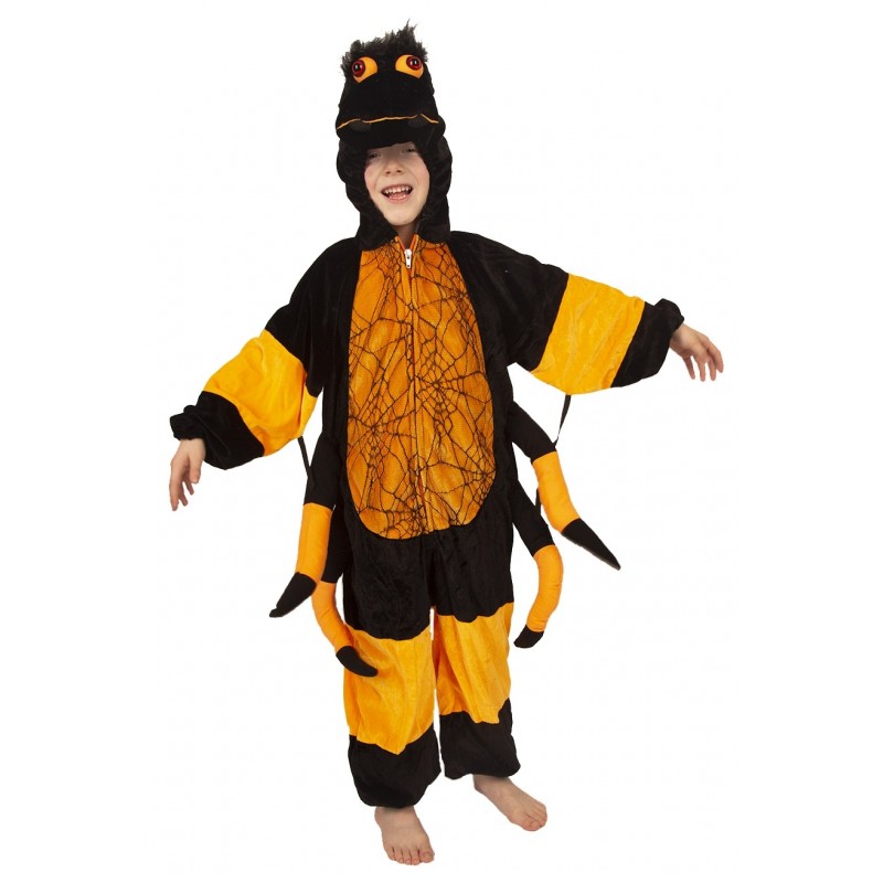 Zirnekļa kostīms bērniem 116 cm - 128 cm 