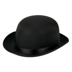 Satīna cepure Katliņš pieaugušajiem, melna 