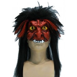 Velna maska ar matiem, sarkana 