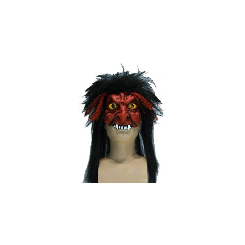 Velna maska ar matiem, sarkana 