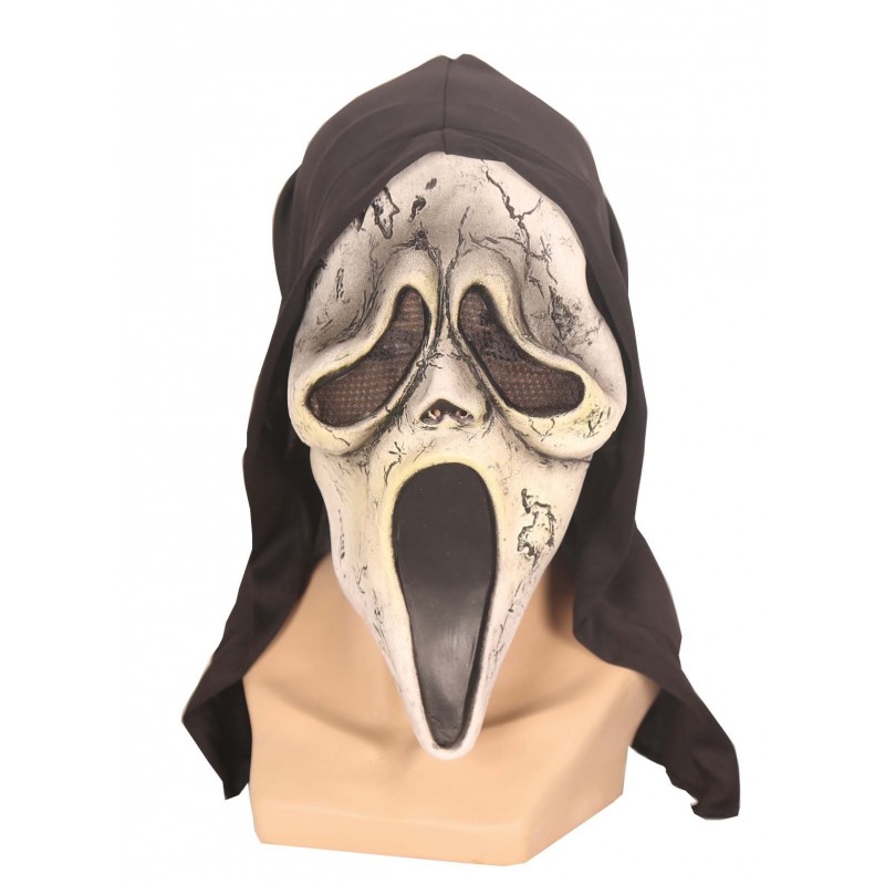 Halovīna maska Kliedziens, krēmīga   