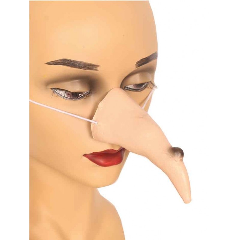 Нос ведьмы с резинкой 