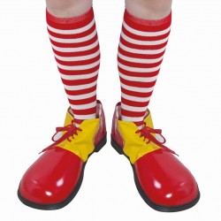 Klaunu svītrainās zeķes 