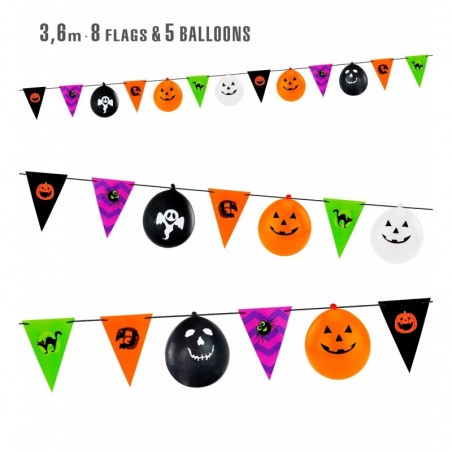 Декорация-гирлянда  на  Хэллоуин, 3,60 м