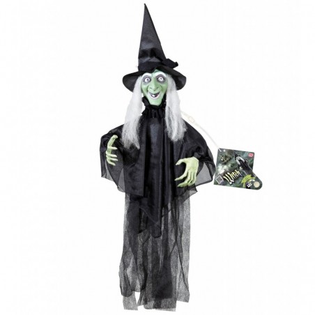 Runājošā Helovīna Ragana ar kustīgām rokām, 60 cm 
