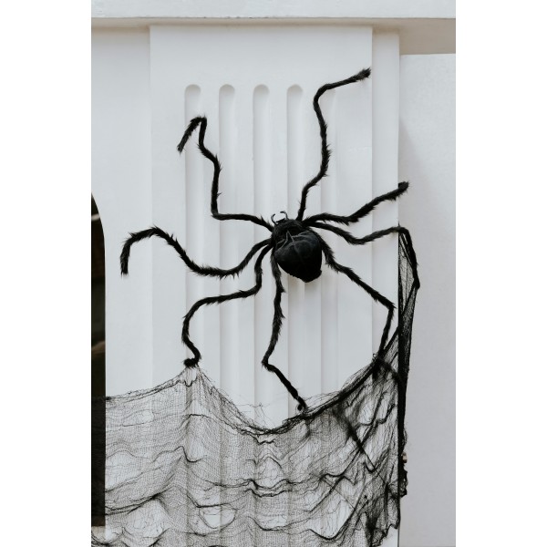 Zirnekļa rotājums, melns, 103 x 75 x 9cm