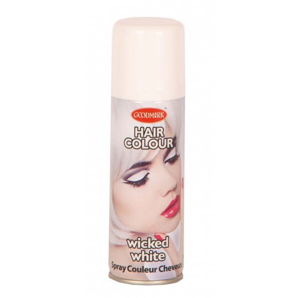 Matu krāsas aerosols balts,125 ml