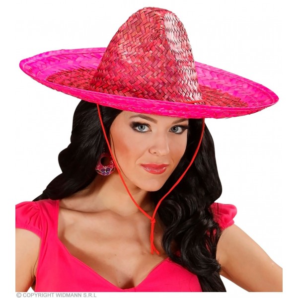 Rozā sombrero, 48 cm