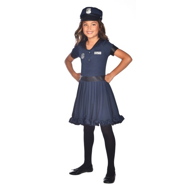 Policistes kostīms meitenēm 134 cm (8-10 gadi)