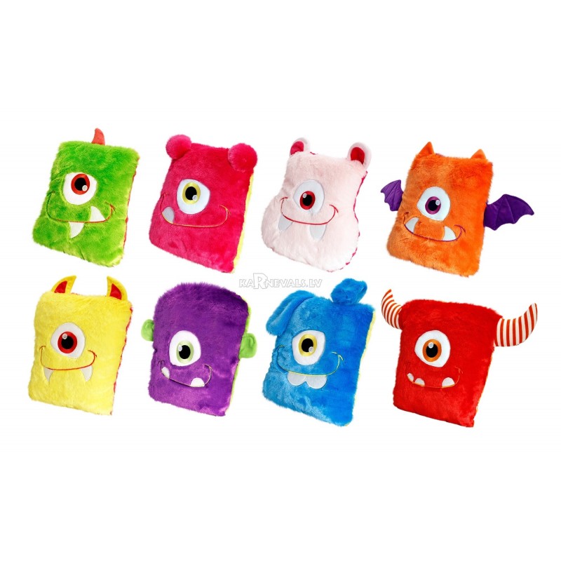 Подушечка милый монстрик, ассорти, 30 см