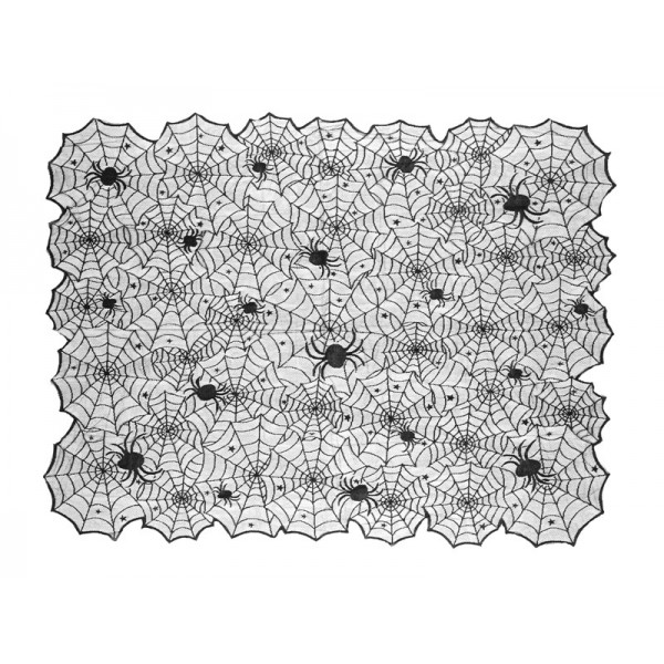 Zirnekļa tīkla galdauts, 135x180cm