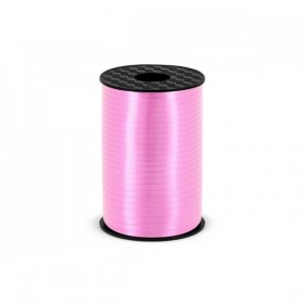 Dāvanu iesaiņošanas un balonu lente 5mm x 225 m  5mm/225m, maigi rozā