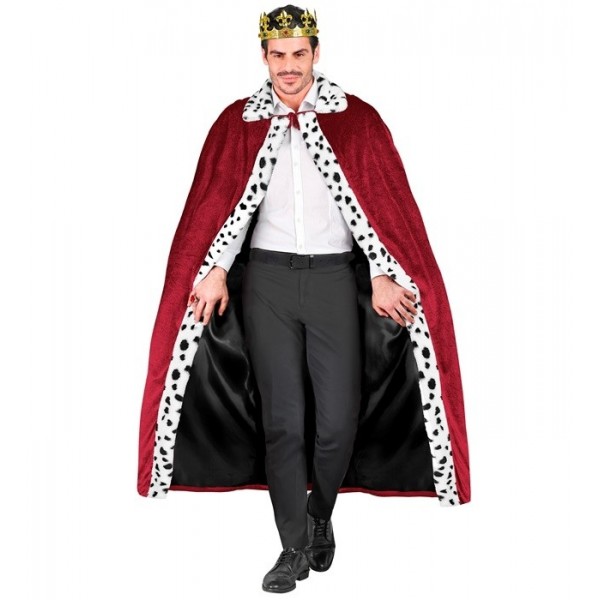 Bordo karaliskais apmetnis 140 cm