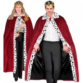 Bordo karaliskais apmetnis 140 cm