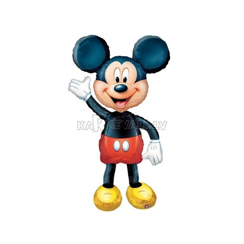 96"/132 cm  folija balons,Mickey, AirWalker