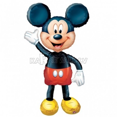 96"/132 cm  folija balons,Mickey, AirWalker