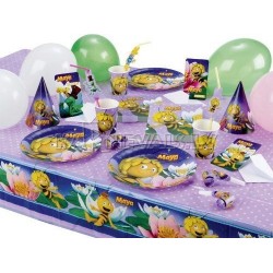 Komplekts no izturīga papīra glāzes ar rakstu. Tēma - Bite Maja, 266 ml, 8 gab