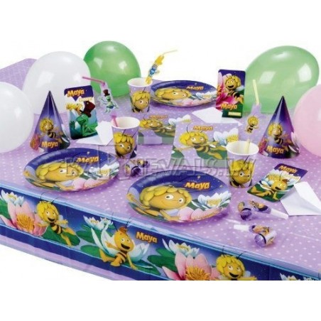 Набор прочных бумажных стаканчиков﻿ с рисунком. Тема - Пчела Майя, 266 ml, 8 шт