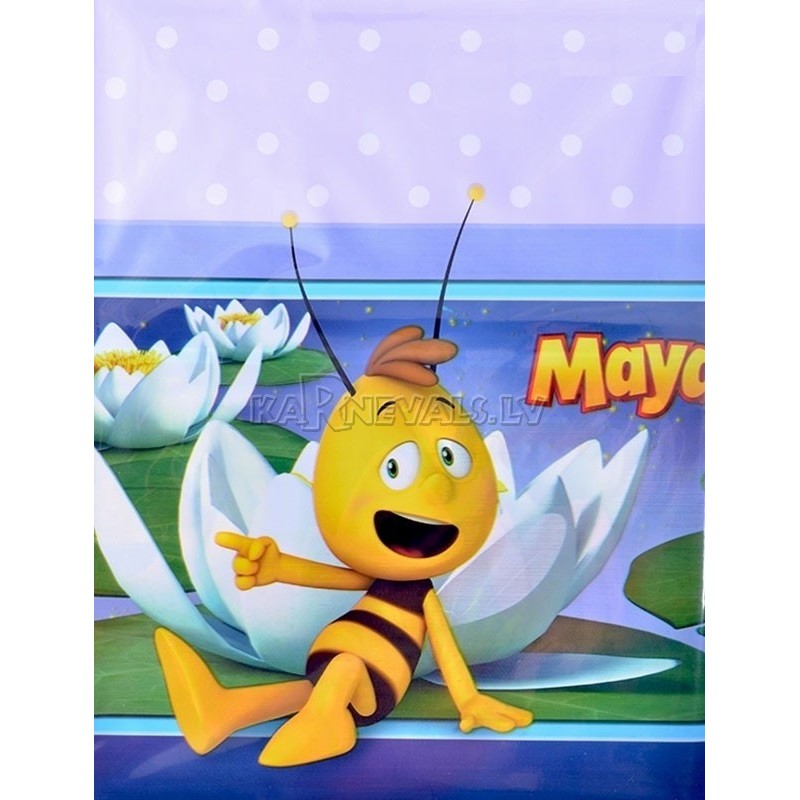 Скатерть бумажная  с рисунком, тема - Пчела Майя, 1.80 x 1.20 см