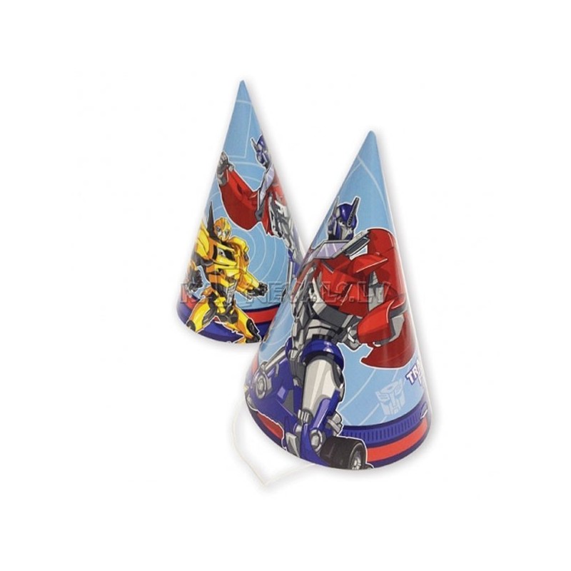 Шапочка, Трансформеры, 6 шт.