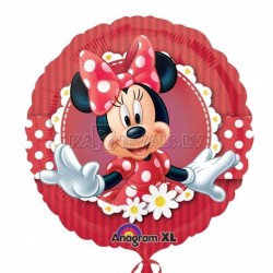 18"/45см шар из фольги Тема: Minnie Mouse