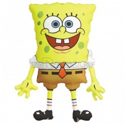 22"/56см x 28"/71см  Суперфигура из фольги Тема: SpongeBob