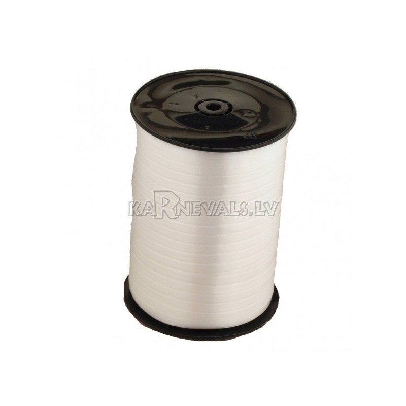 Balta lentīte  gaisa baloniem  500m x 5mm