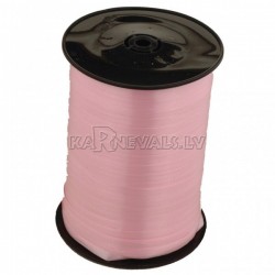 Лента для воздушных шаров розовая  500м х 5мм