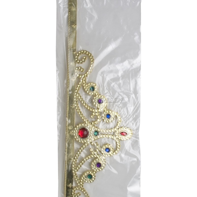 Корона королевы с драгоценностями 