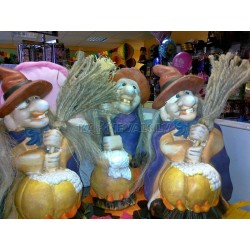 Керамическая фигурка  Ведьма Хэллоуин  20см