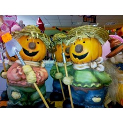 Керамическая фигурка  Тыква Хэллоуин  21см