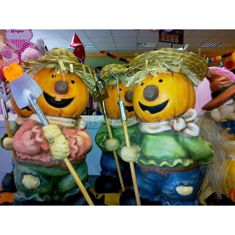 Керамическая фигурка  Тыква Хэллоуин  21см