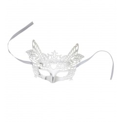 Венецианская серебряная маска