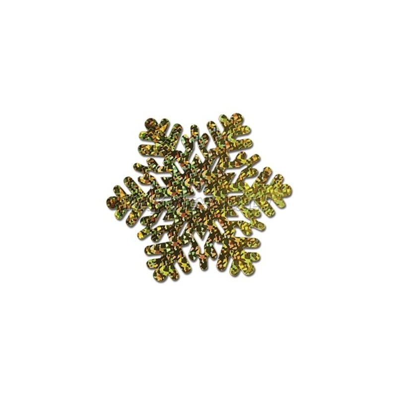 Prismatic Snowflake Cutouts 