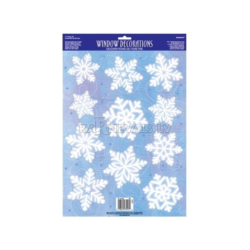 Snowflake Vinyl Window Decoration 