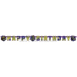 Бумажная декорация, флажки, Тема: Ninja 1.8 м