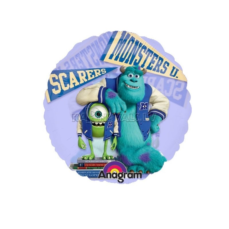 26"/66cm Folija balons  Сaurspīdīgs Tēma: Monster High