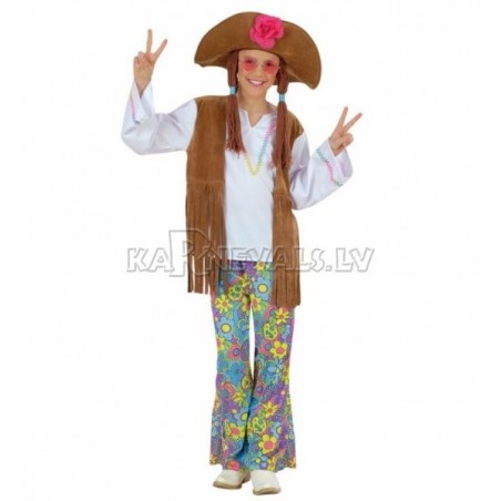 Woodstock hipijs  kostīms, (140cm)