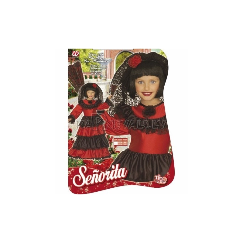 Костюм испанки, (110см, 116см)