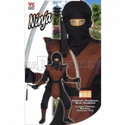 Костюм ниндзя ,(140см), самурая, японского воина 128