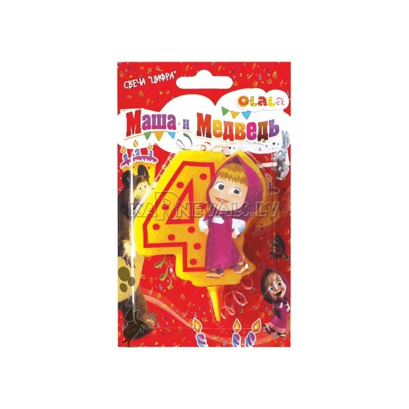 Svēces skaitlis « 4 », Maša un lācis